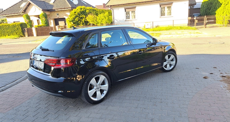 Audi A3 cena 54999 przebieg: 46000, rok produkcji 2013 z Szamotuły małe 497